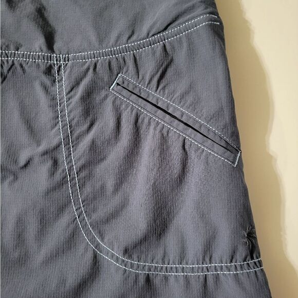 Athleta Cinch Ripstop Skort Asphalt Gray - Picture 10 of 16